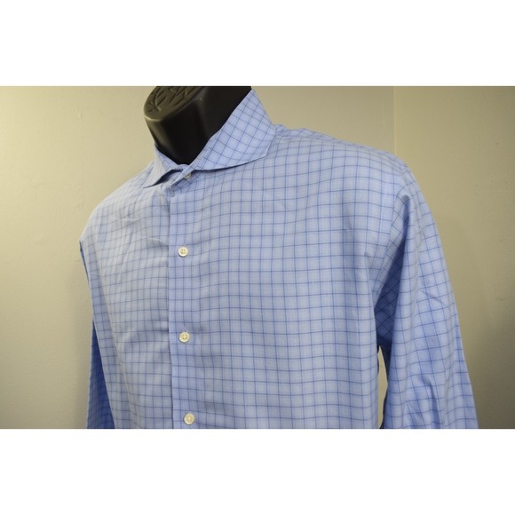 Brooks Brothers Other - Brooks Brothers Regent Dress Shirt Plaid Non-Iron Long Sleeve Men 16 34/35 Large